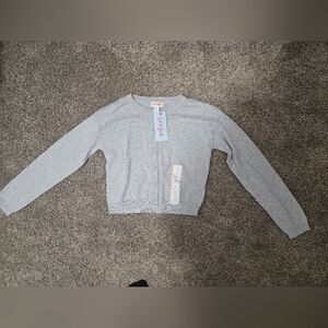 Cat And Jack Gray Button-Up Cardigan
